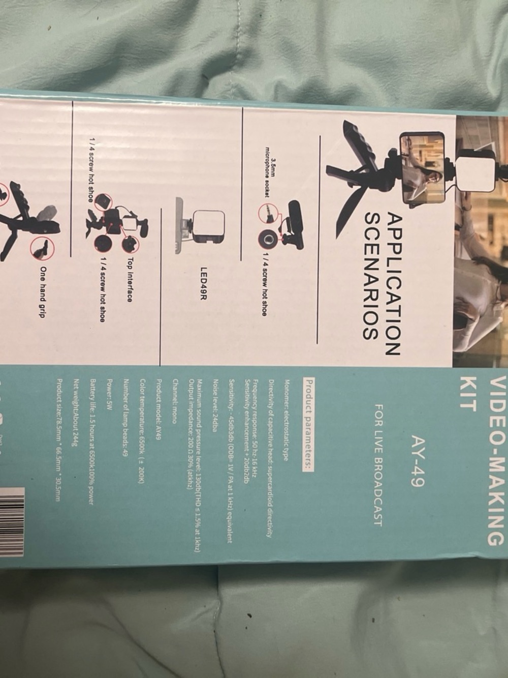 Live video making kit
